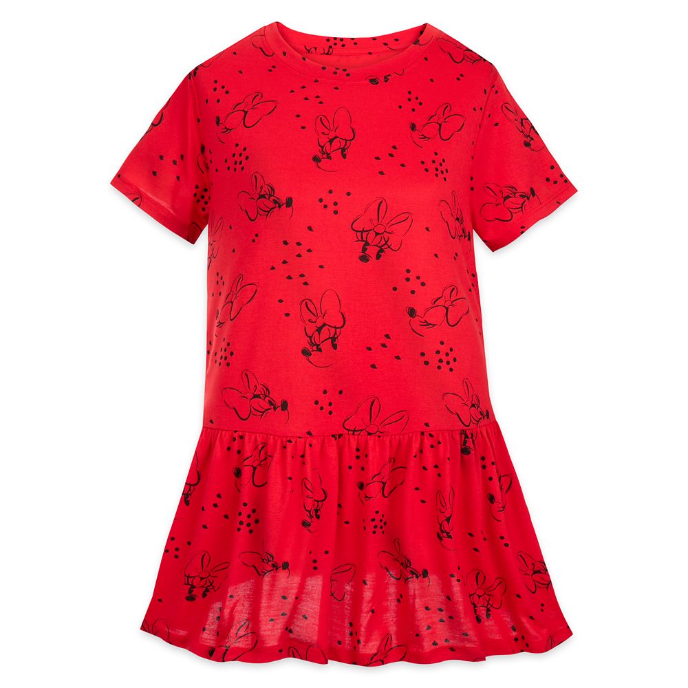 Minnie Mouse T-Shirt Dress for Women is now out for purchase – Dis ...