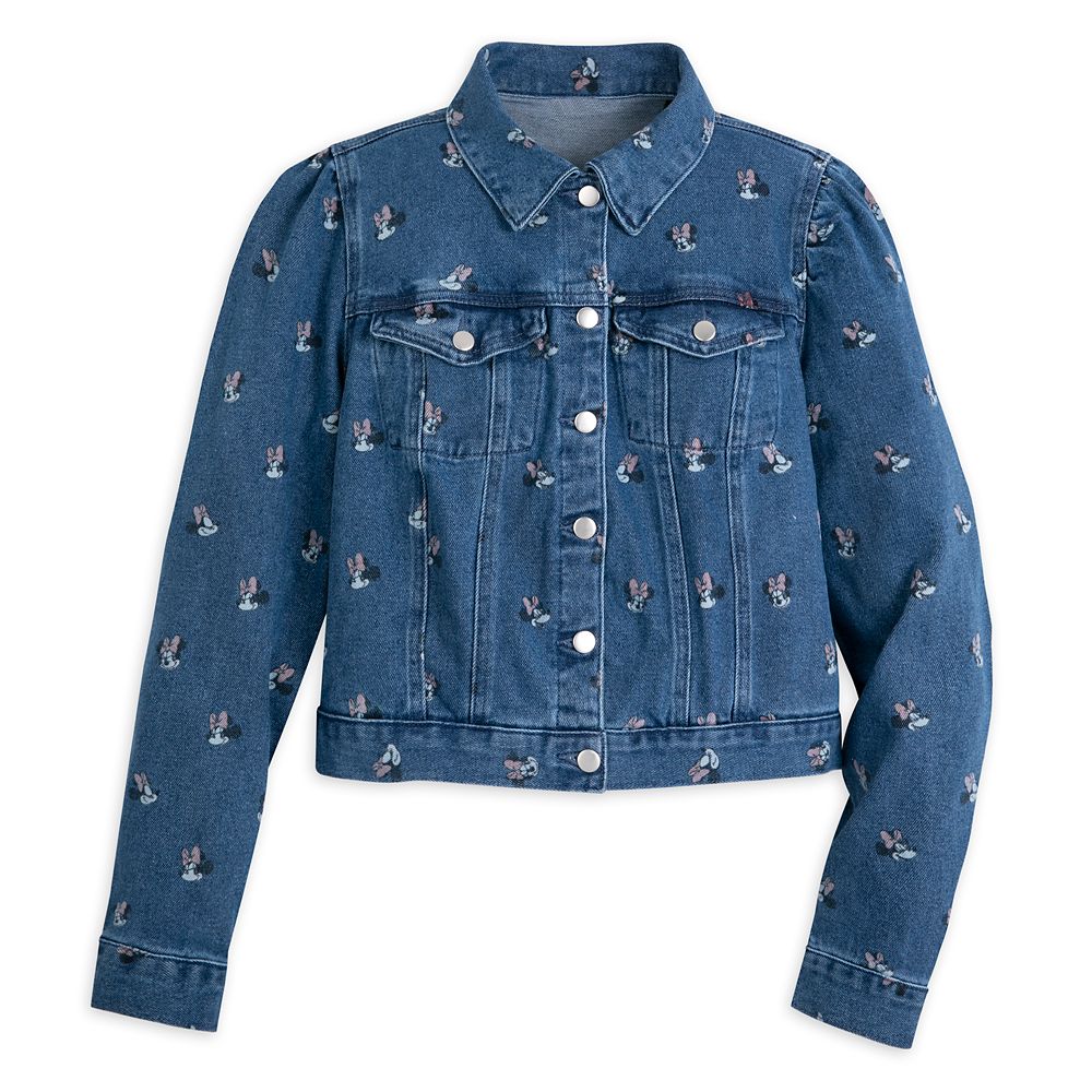 Minnie mouse jean hot sale jacket disney store