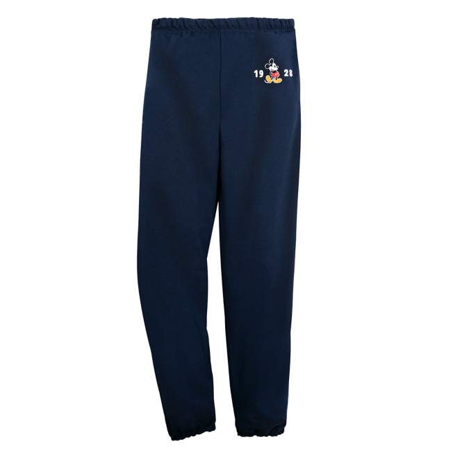 Mickey Mouse Classic Jogger Sweatpants for Adults – Blue