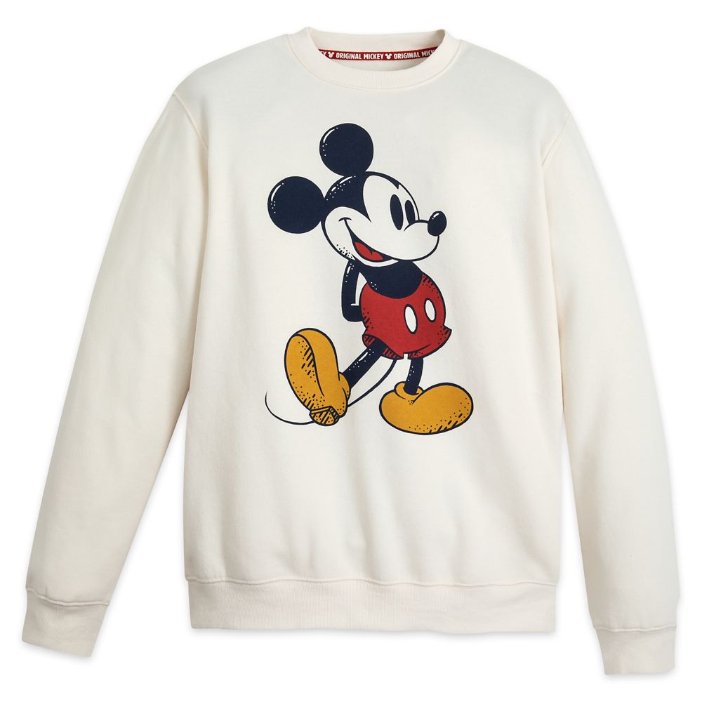 Mickey Mouse Classic Pullover Sweatshirt for Adults has hit the shelves