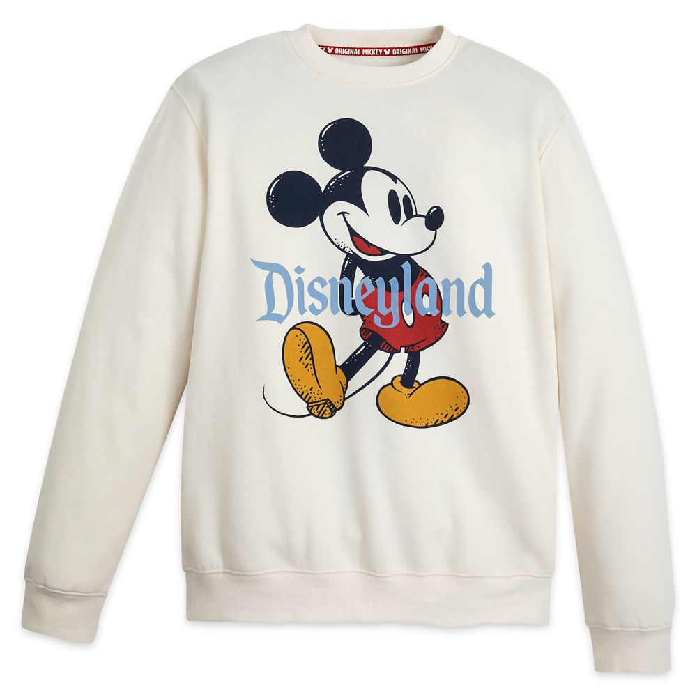 Mickey Mouse Classic Pullover Sweatshirt for Adults Disneyland