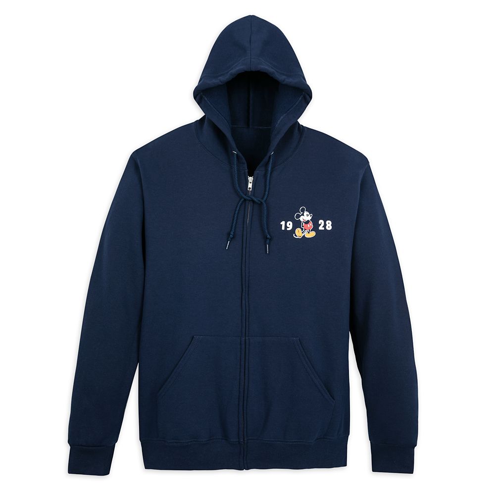 Mickey zip hot sale up hoodie