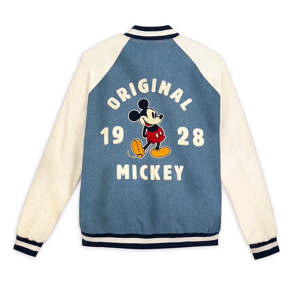 mickey mouse varsity jacket