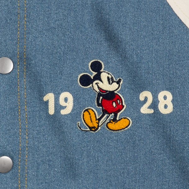 Mickey Mouse Varsity Jacket for Adults
