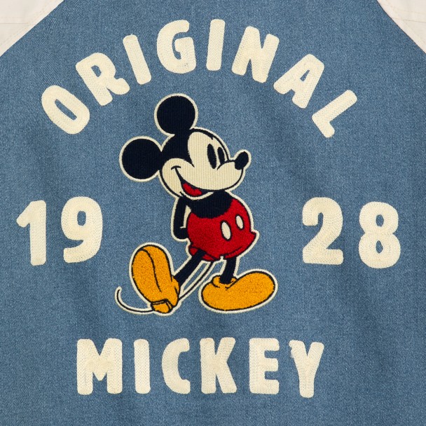 Mickey Mouse Varsity Jacket for Adults