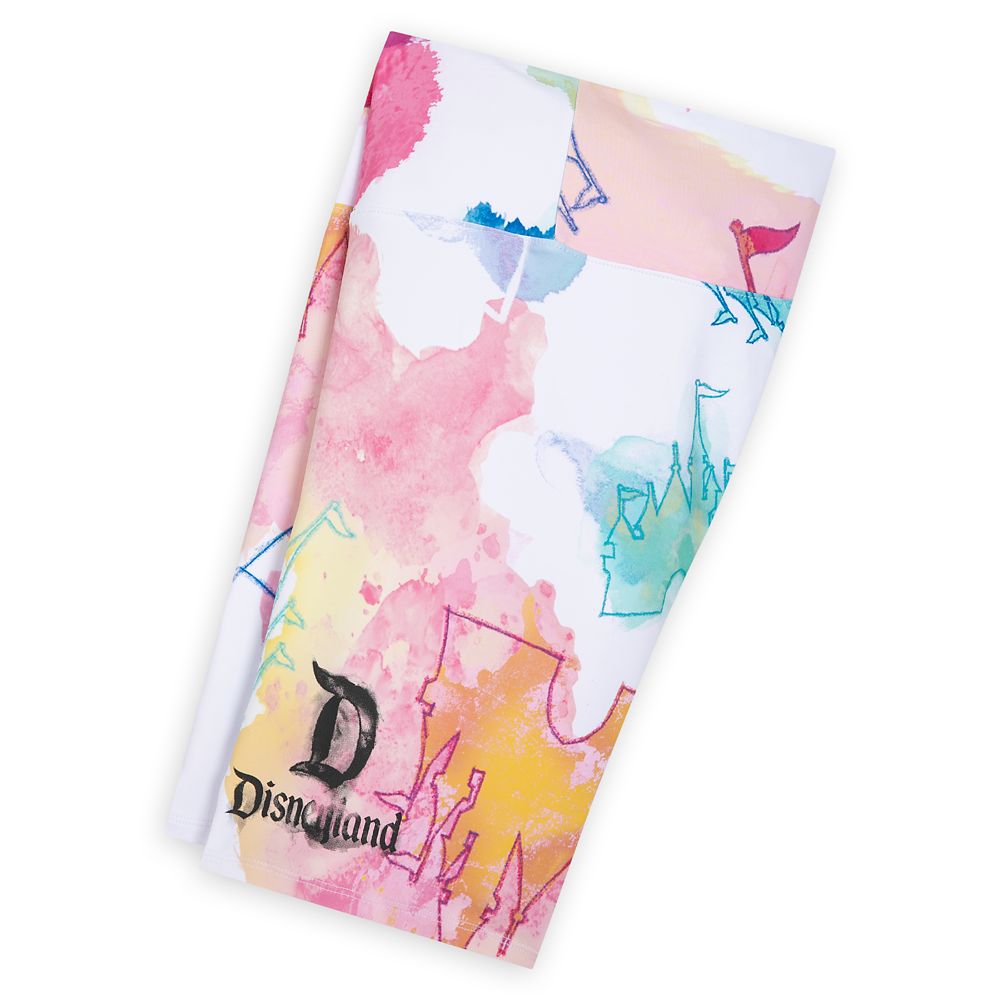 Disneyland Watercolor Shorts for Women