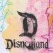 Disneyland Watercolor Shorts for Women