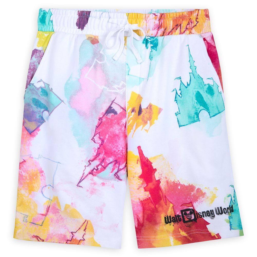 Walt Disney World Watercolor Shorts for Men is now out