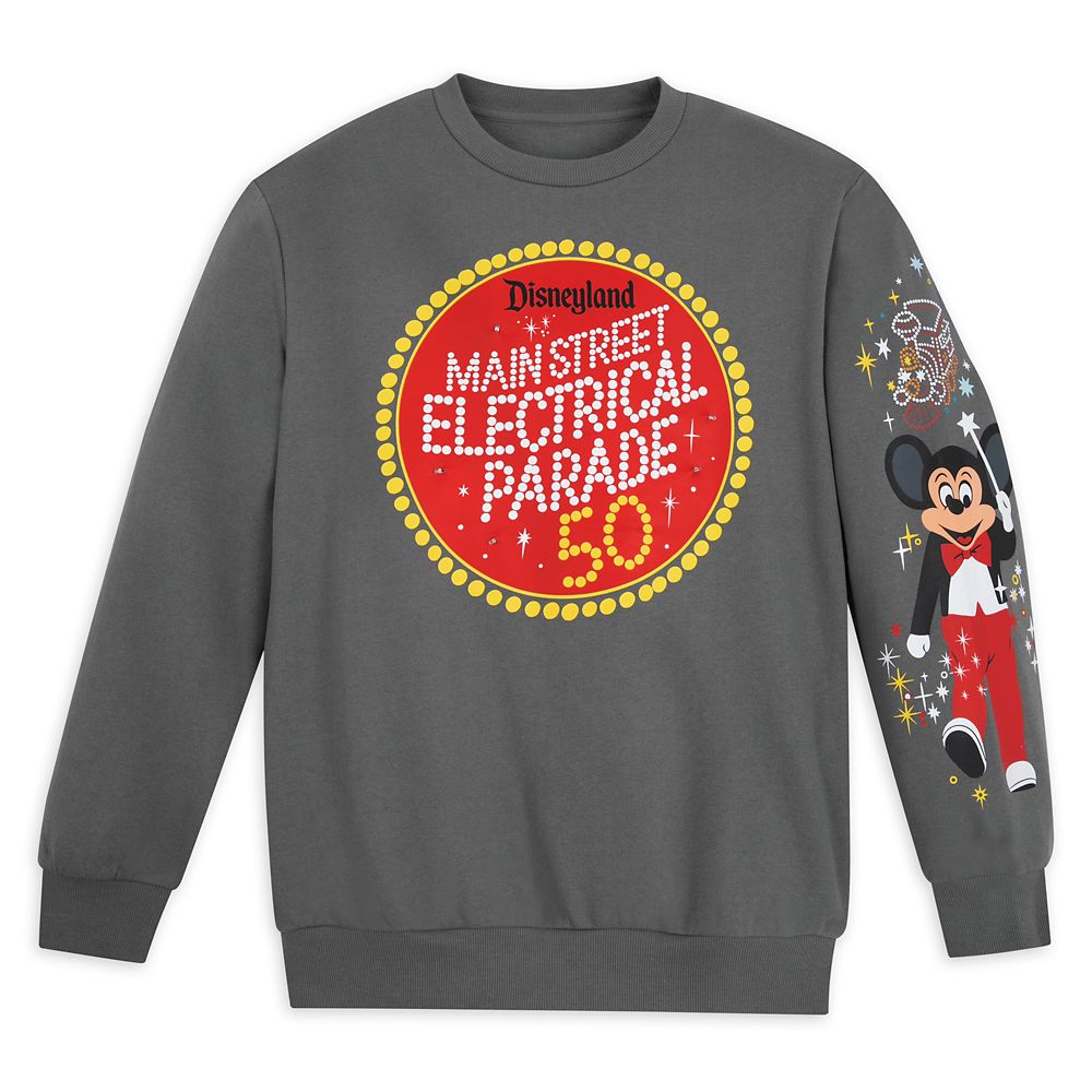 Main Street Electrical Parade 50th Anniversary Light-Up Fleece Pullover for Adults – Disneyland