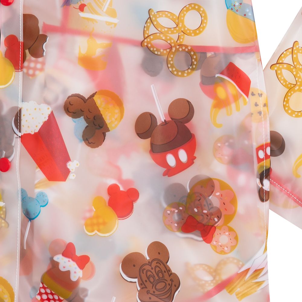 Mickey Mouse Snack Treats Rain Jacket for Adults