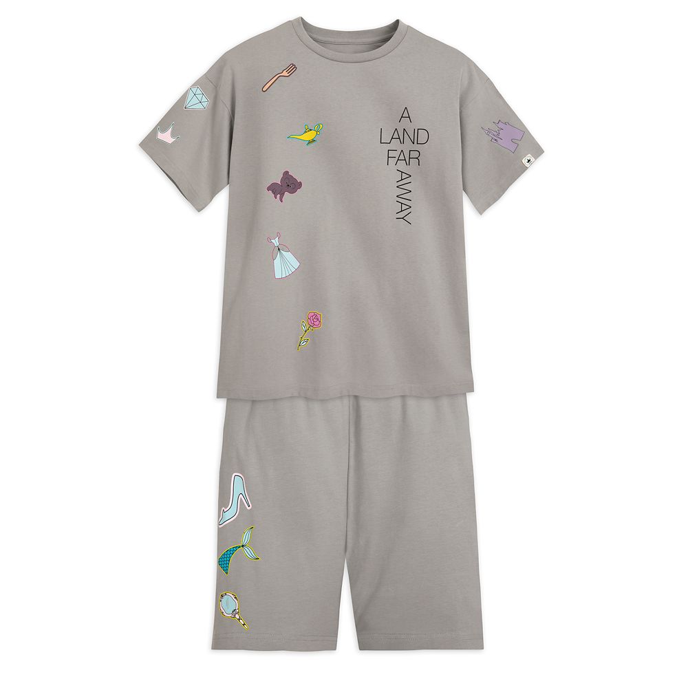 Disney Princess T-Shirt and Shorts Set for Women