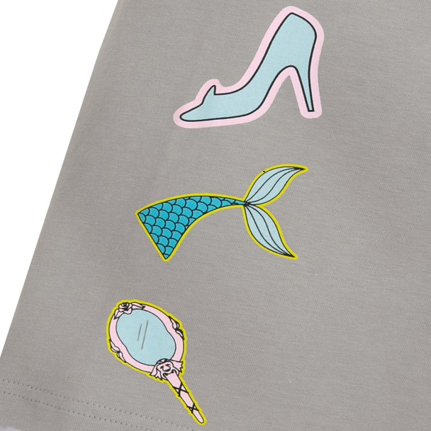 Disney Princess T-Shirt and Shorts Set for Women