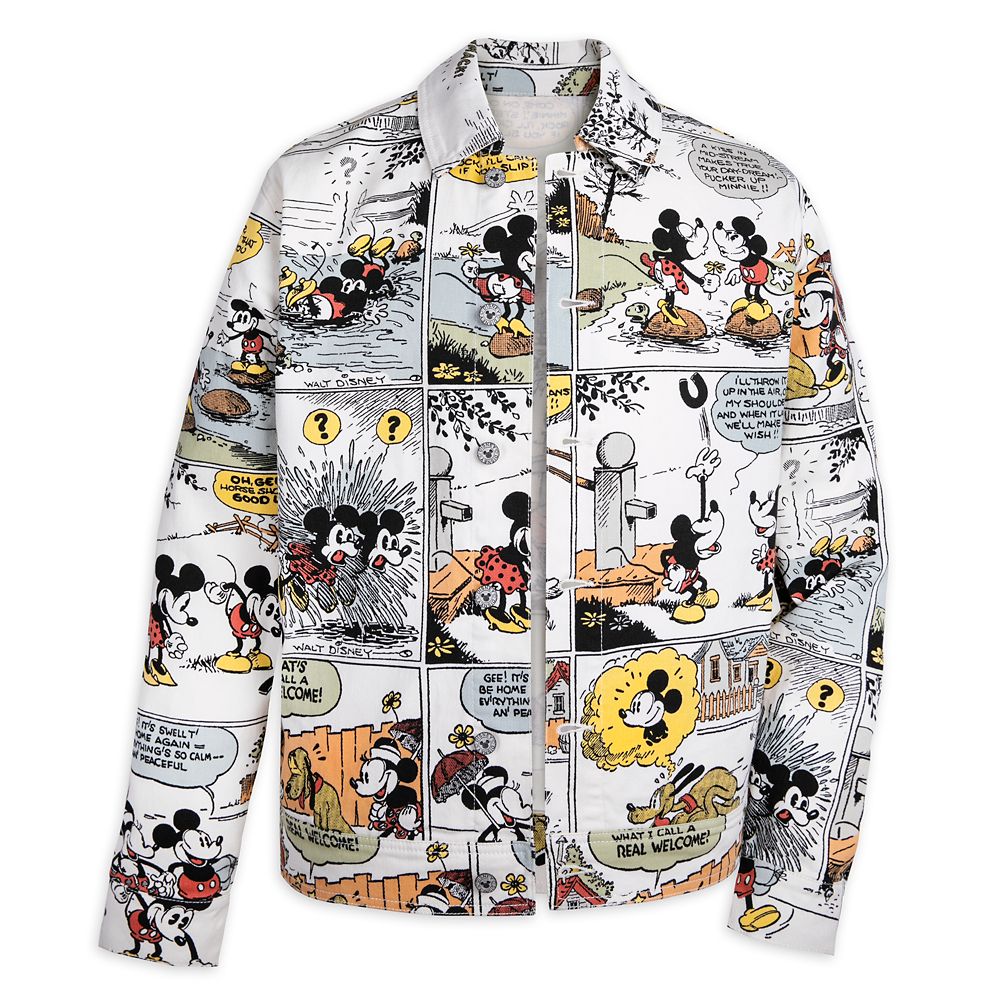 Mickey Mouse and Friends Denim Jacket for Men by Our Universe