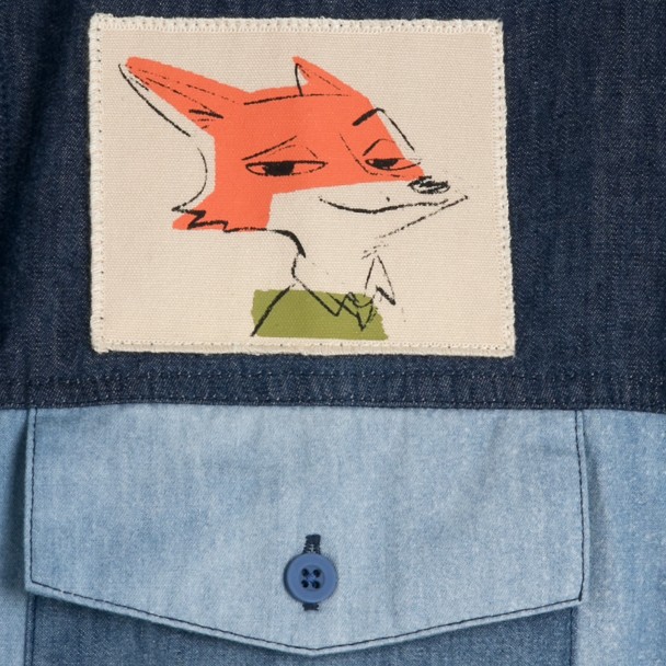 Zootopia Woven Shirt for Adults