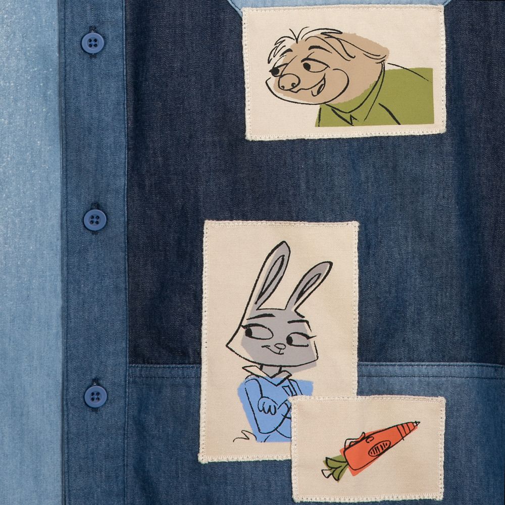 Zootopia Woven Shirt for Adults