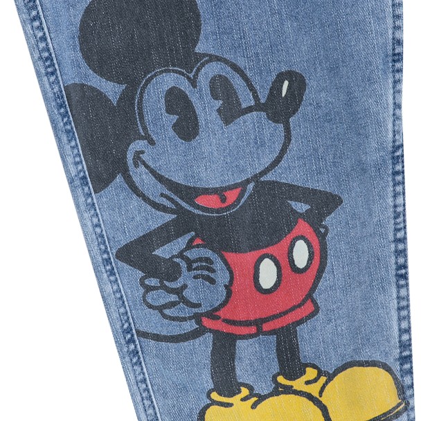 Mickey and Minnie Mouse Drawstring Denim Pants for Women by Our ...
