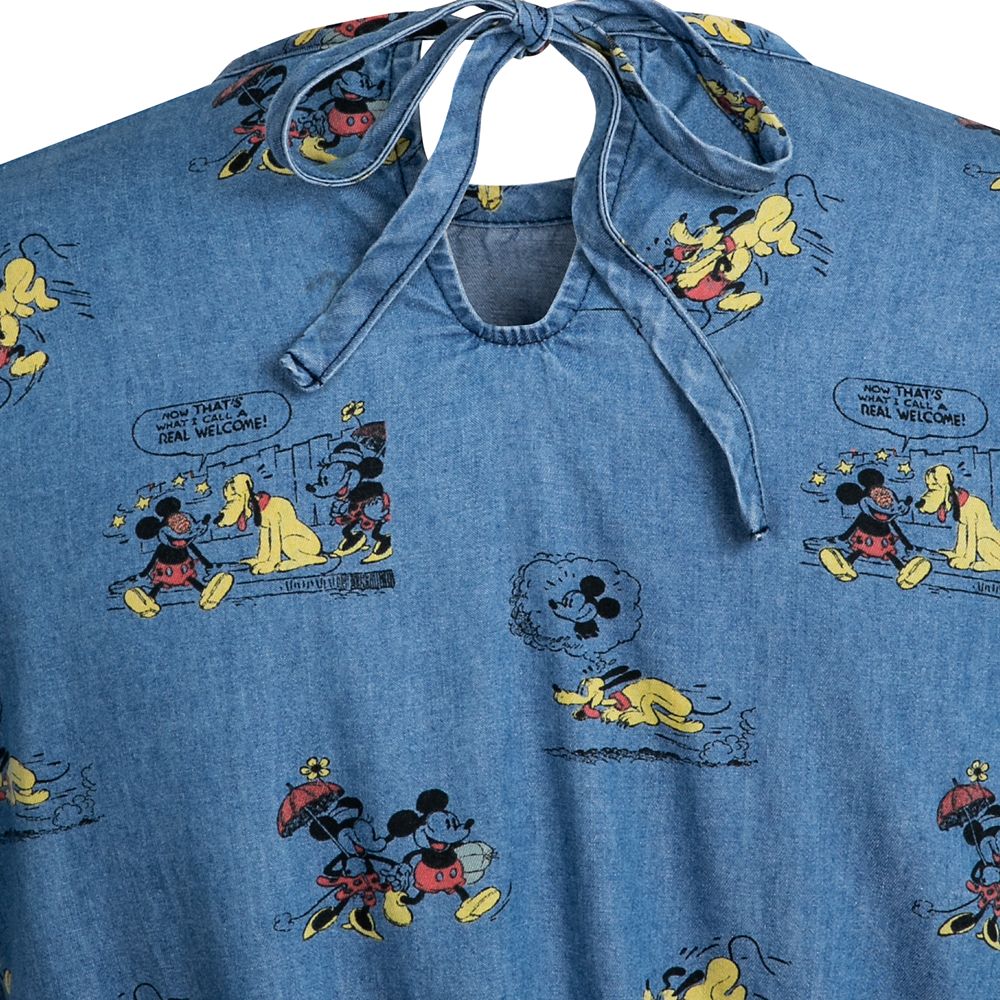 Mickey and Friends Chambray Dress for Women by Our Universe