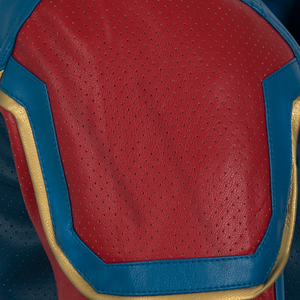 Ms. Marvel Simulated Leather Jacket for Women
