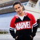 Marvel Logo Zip Hoodie for Adults by Our Universe
