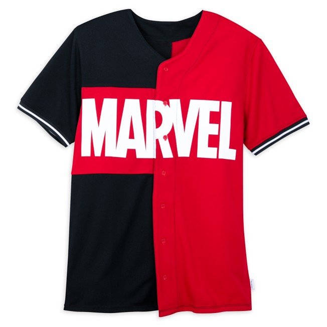 Marvel Logo Baseball Jersey for Adults by Our Universe