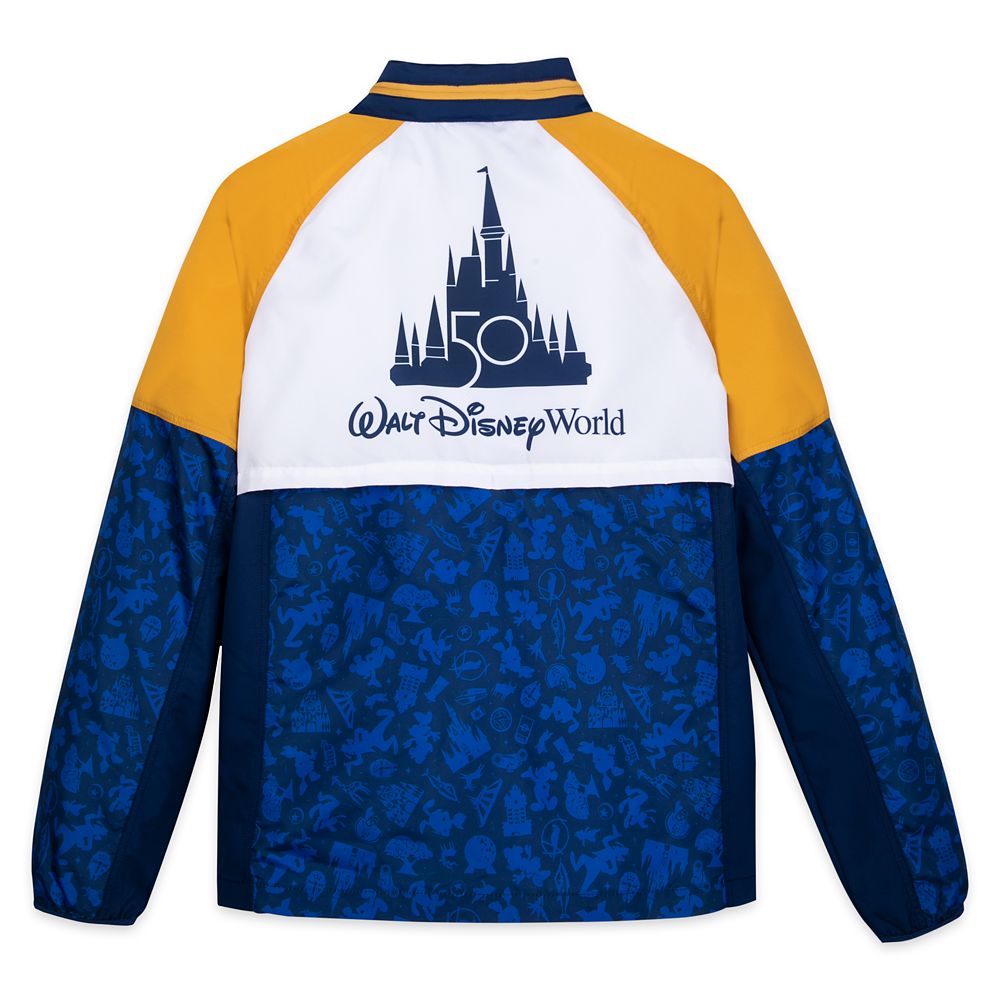 Walt Disney World 50th Anniversary Windbreaker Jacket for Adults