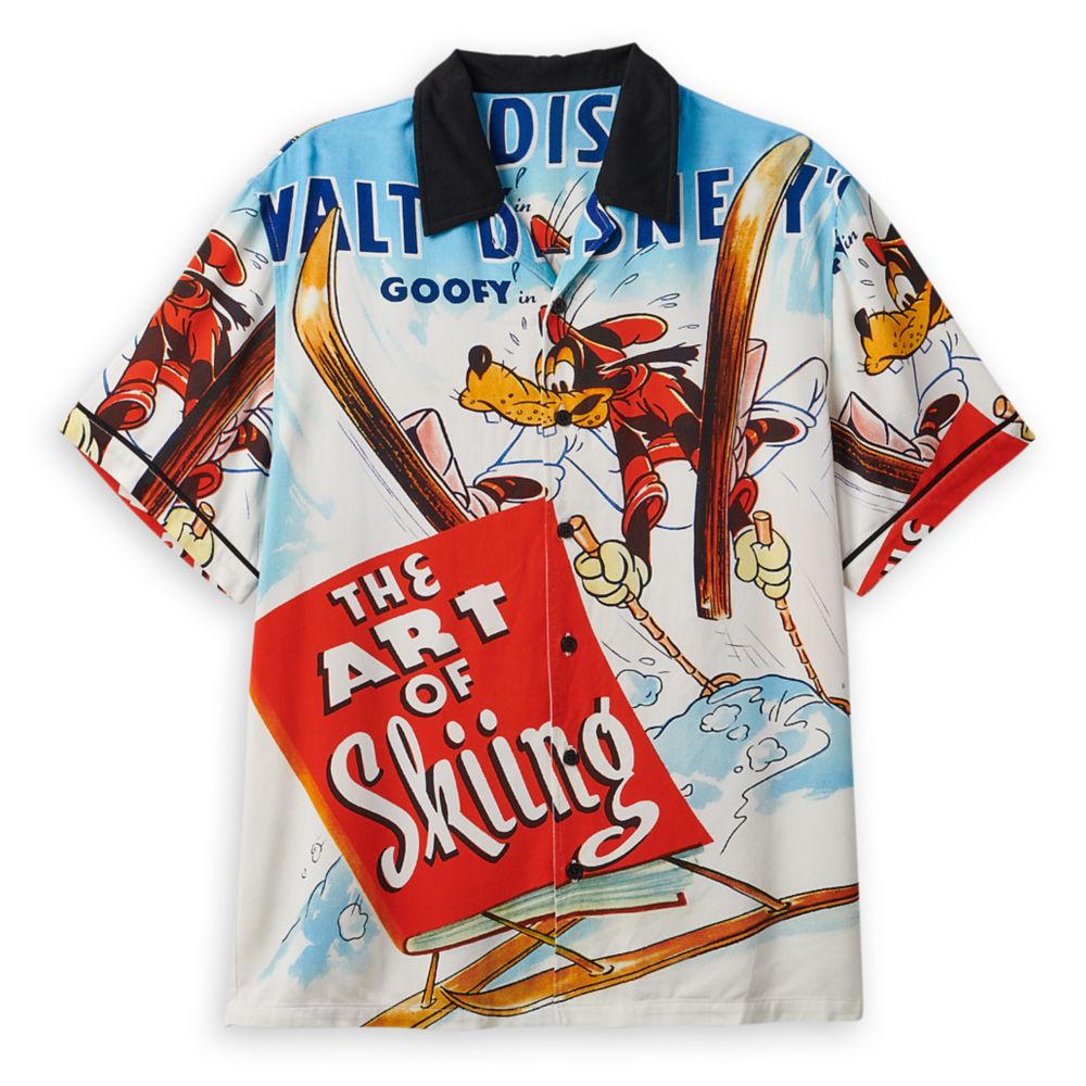 Goofy ”The Art of Skiing” Woven Shirt for Adults now available for purchase