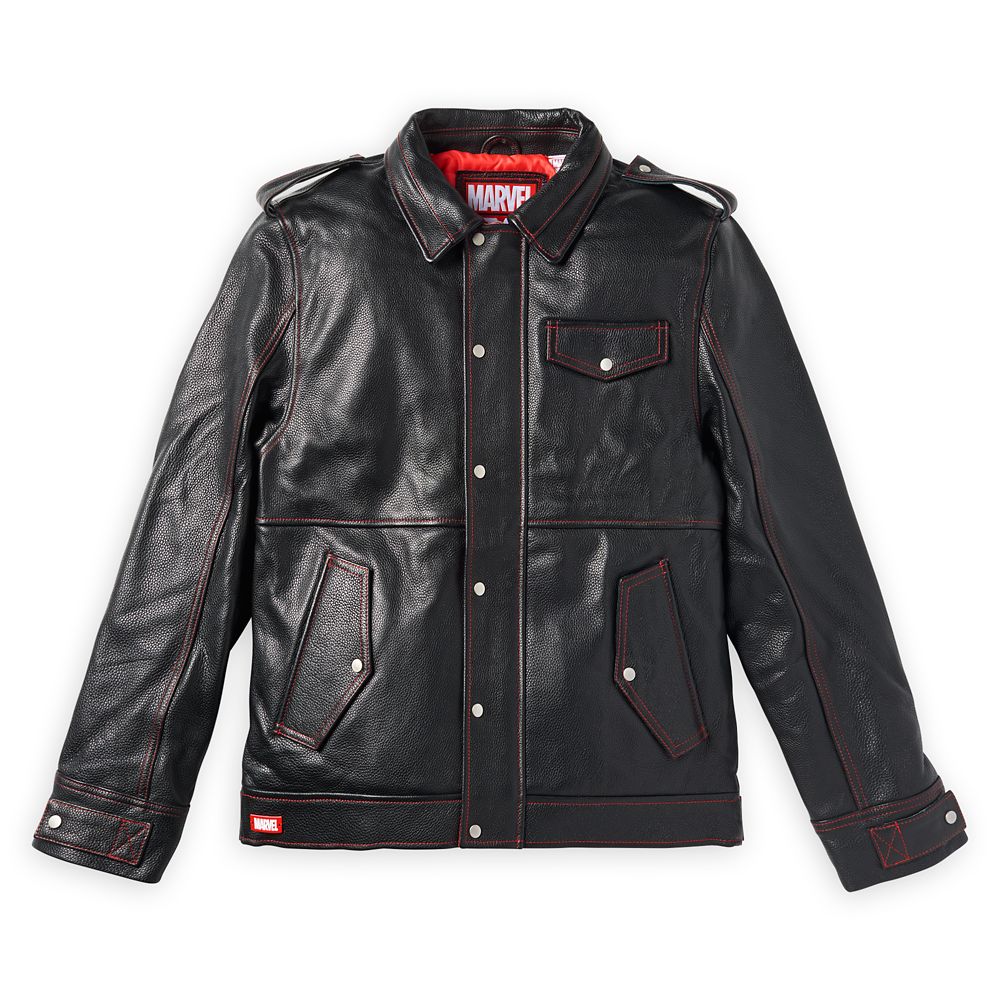 Marvel Leather Jacket for Adults