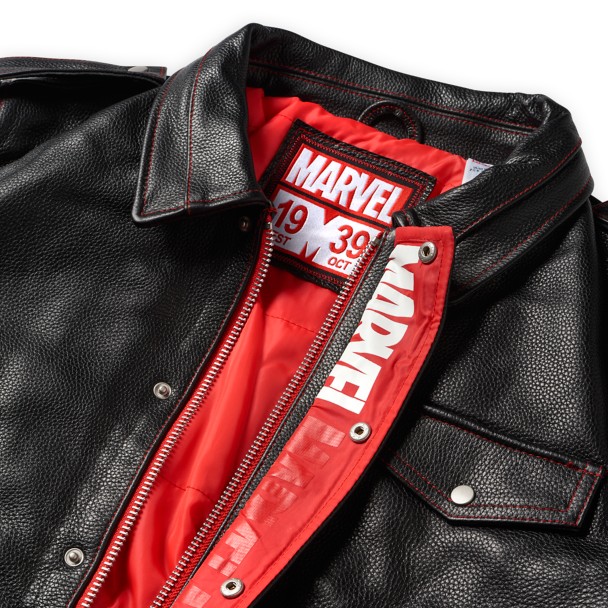 Marvel Leather Jacket for Adults