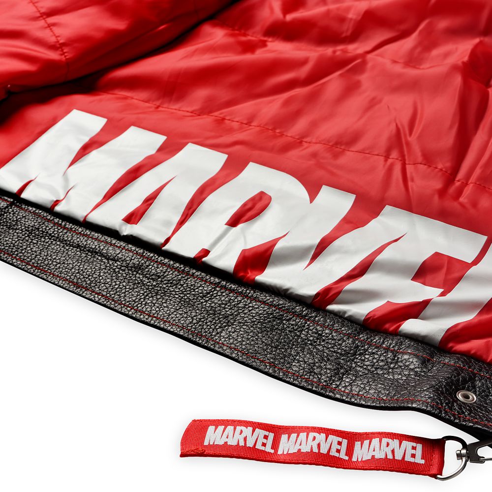 Marvel Leather Jacket for Adults