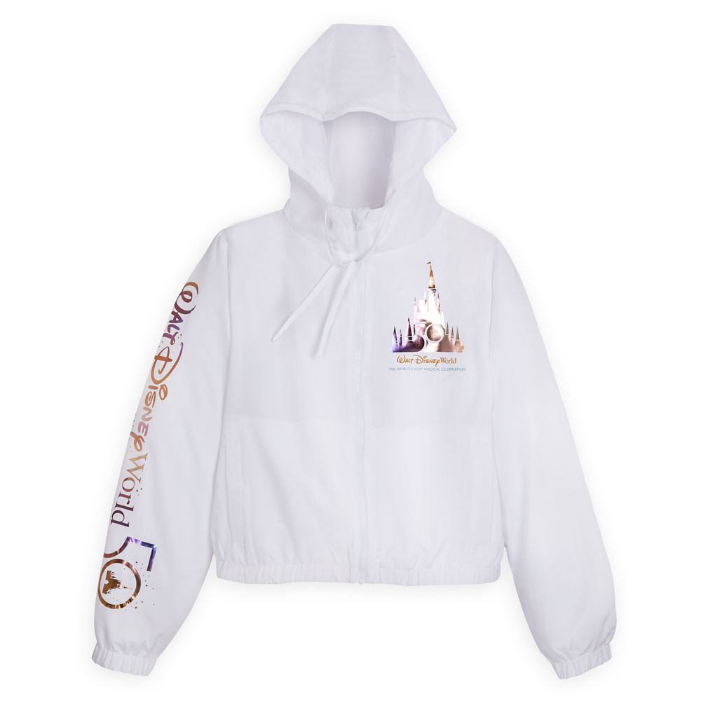 Walt Disney World 50th Anniversary Lightweight Zip Jacket for Adults