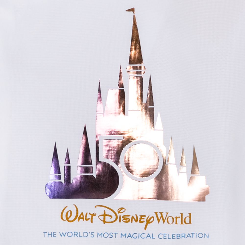 Walt Disney World 50th Anniversary Lightweight Zip Jacket for Adults