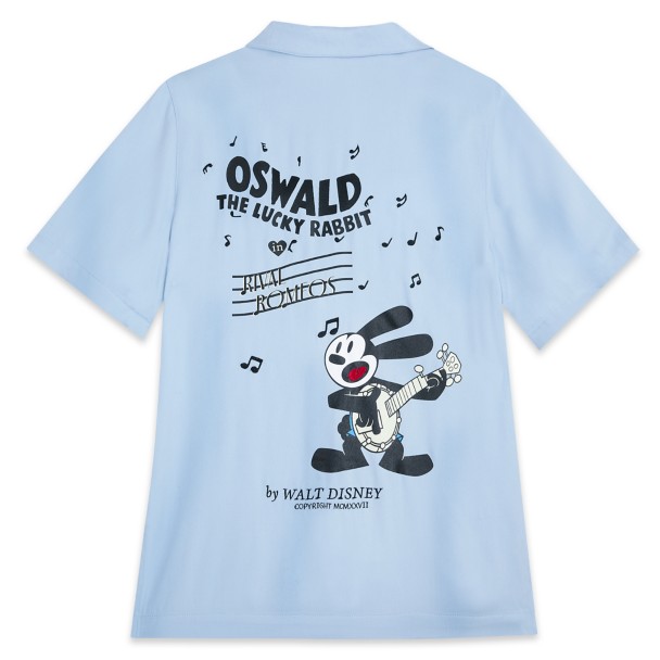 Oswald the Lucky Rabbit Woven Shirt for Women – Disney100
