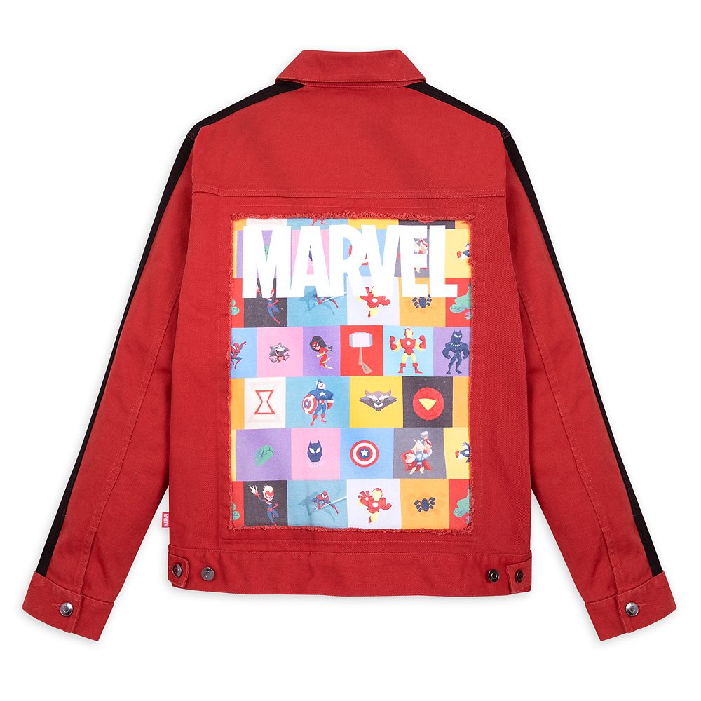 marvel denim jacket