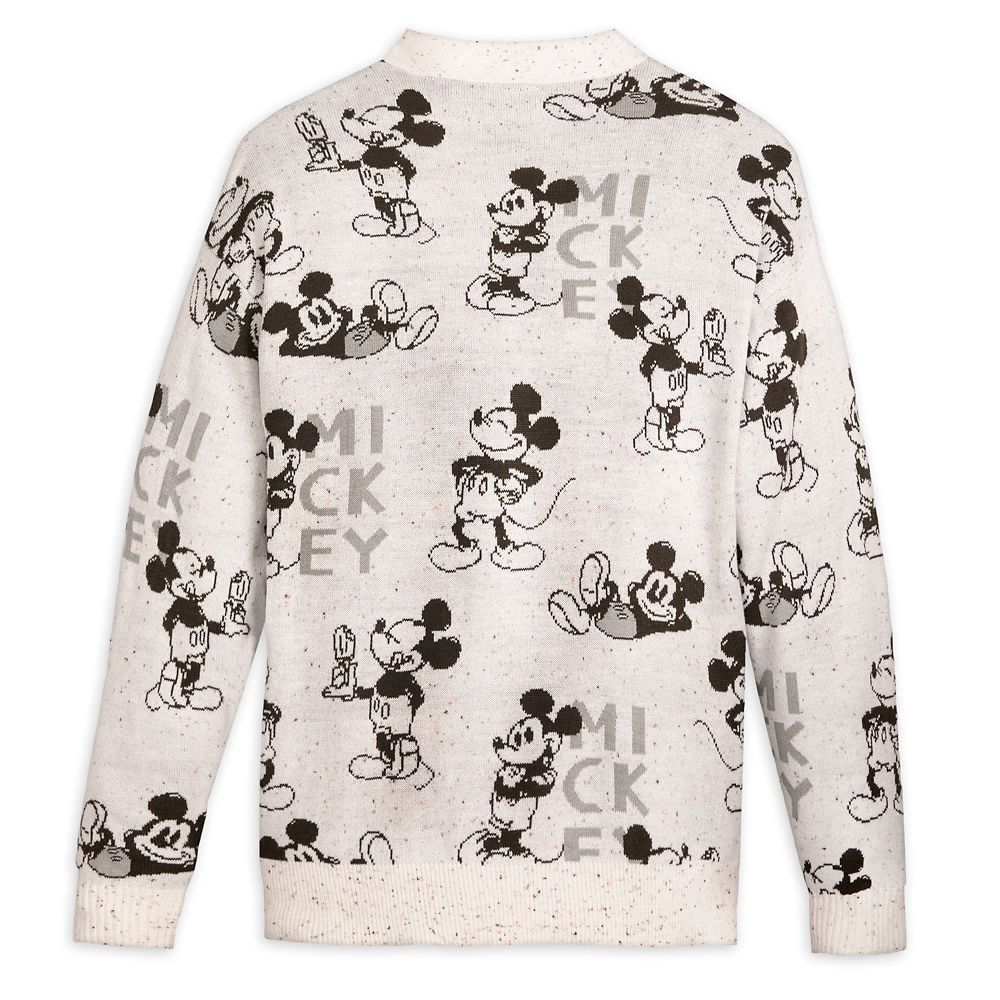 Mickey Mouse Knit Cardigan for Adults