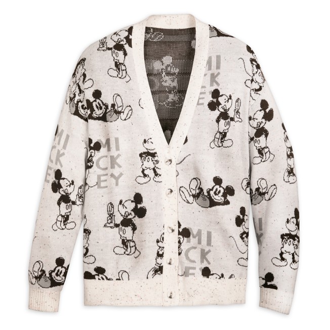 Mickey Mouse Knit Cardigan for Adults