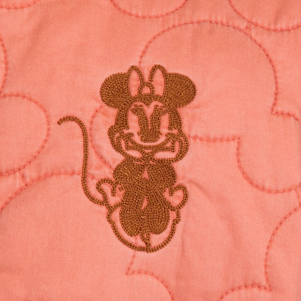 Mickey and Minnie Mouse Quilted Jacket for Women