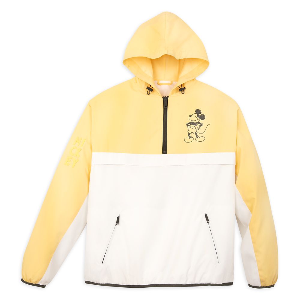 Mickey Mouse 1/4 Zip Pullover Jacket for Adults now out