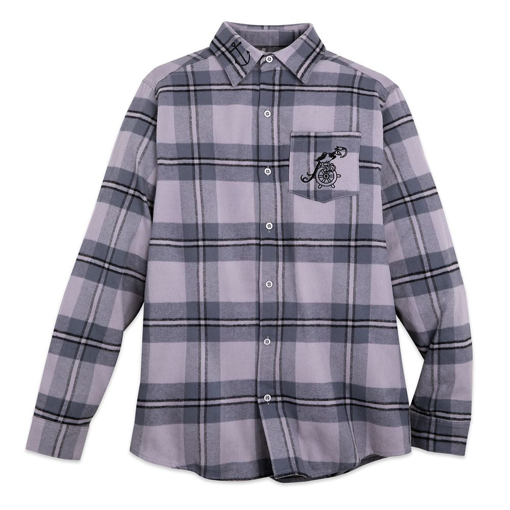 Mickey Mouse Steamboat Willie Flannel Shirt for Men by Cakeworthy – Disney100 available online for purchase