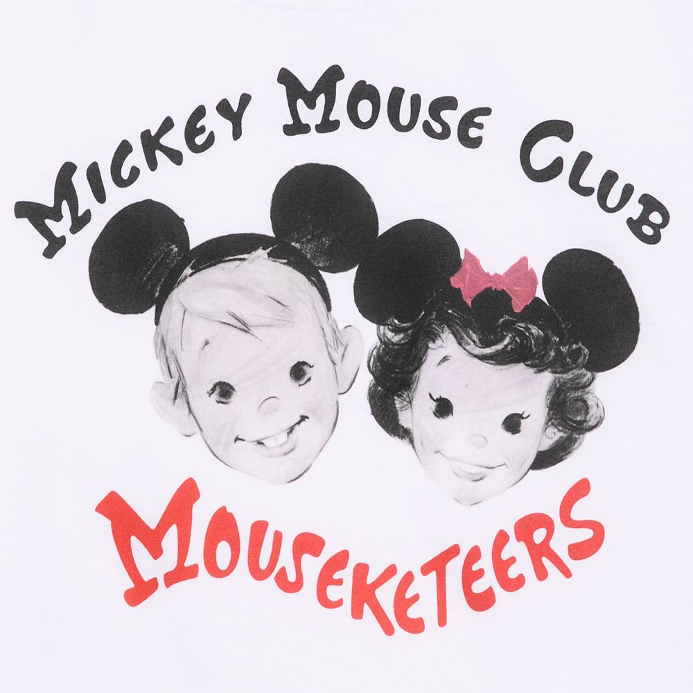 The Mickey Mouse Club Mouseketeers Semi-Crop Top for Adults by Cakeworthy – Disney100