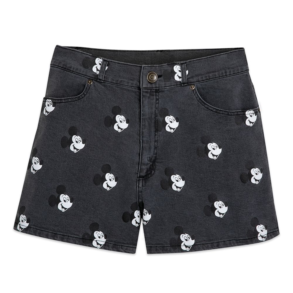Mickey Mouse Denim Shorts for Adults by Cakeworthy – Disney100 available online