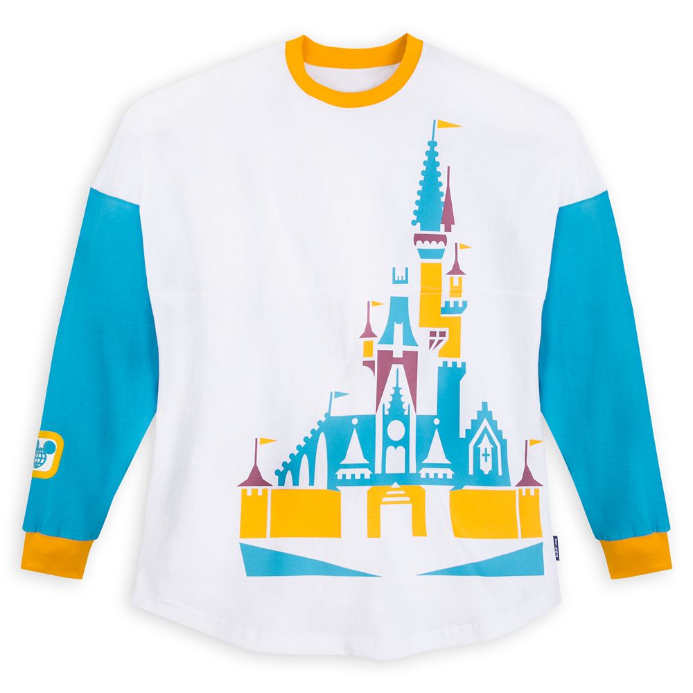 Cinderella Castle Spirit Jersey for Adults – Walt Disney World 50th Anniversary available online