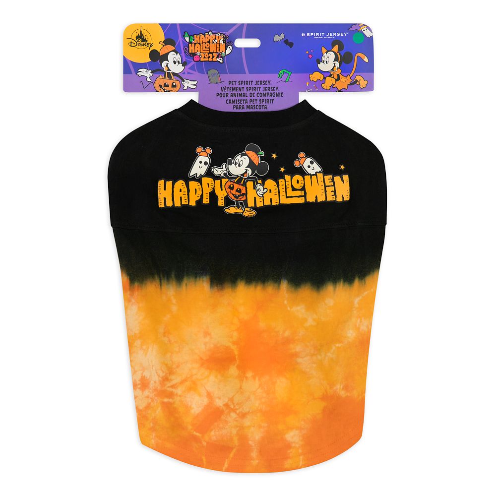 Mickey Mouse Halloween Tie-Dye Spirit Jersey for Pets