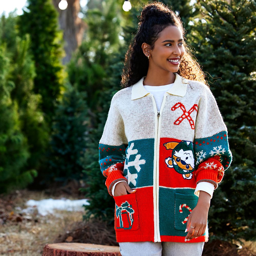 Ewok Christmas Zip Cardigan for Adults by Spirit Jersey &ndash; Star Wars