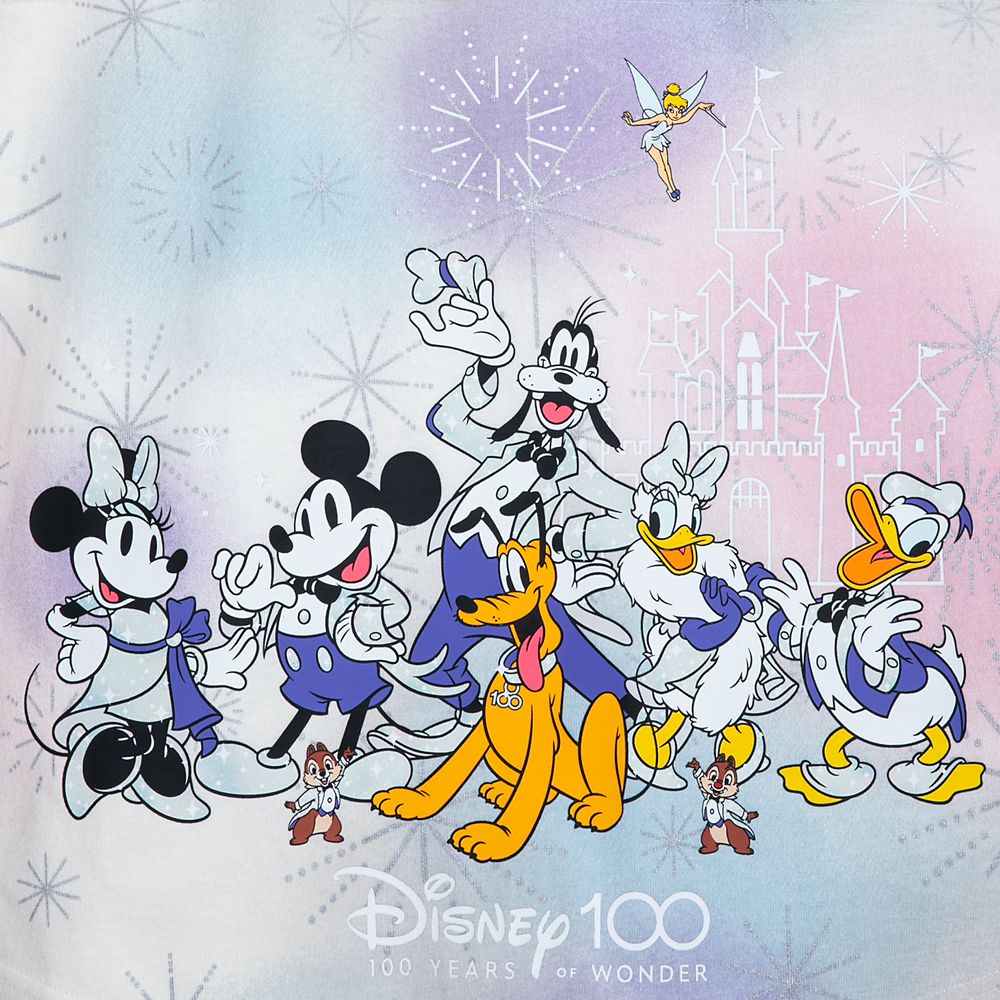 Mickey Mouse and Friends Disney100 Spirit Jersey for Adults &ndash; Disneyland
