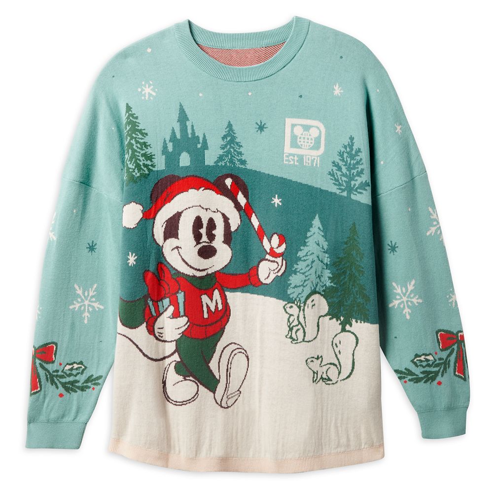 Mickey Mouse Holiday Spirit Jersey Sweater for Adults – Walt Disney World