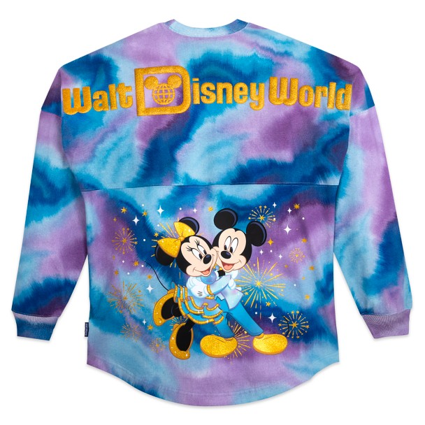 Mickey and Minnie Mouse Walt Disney World 50th Anniversary Grand Finale Spirit Jersey for Women