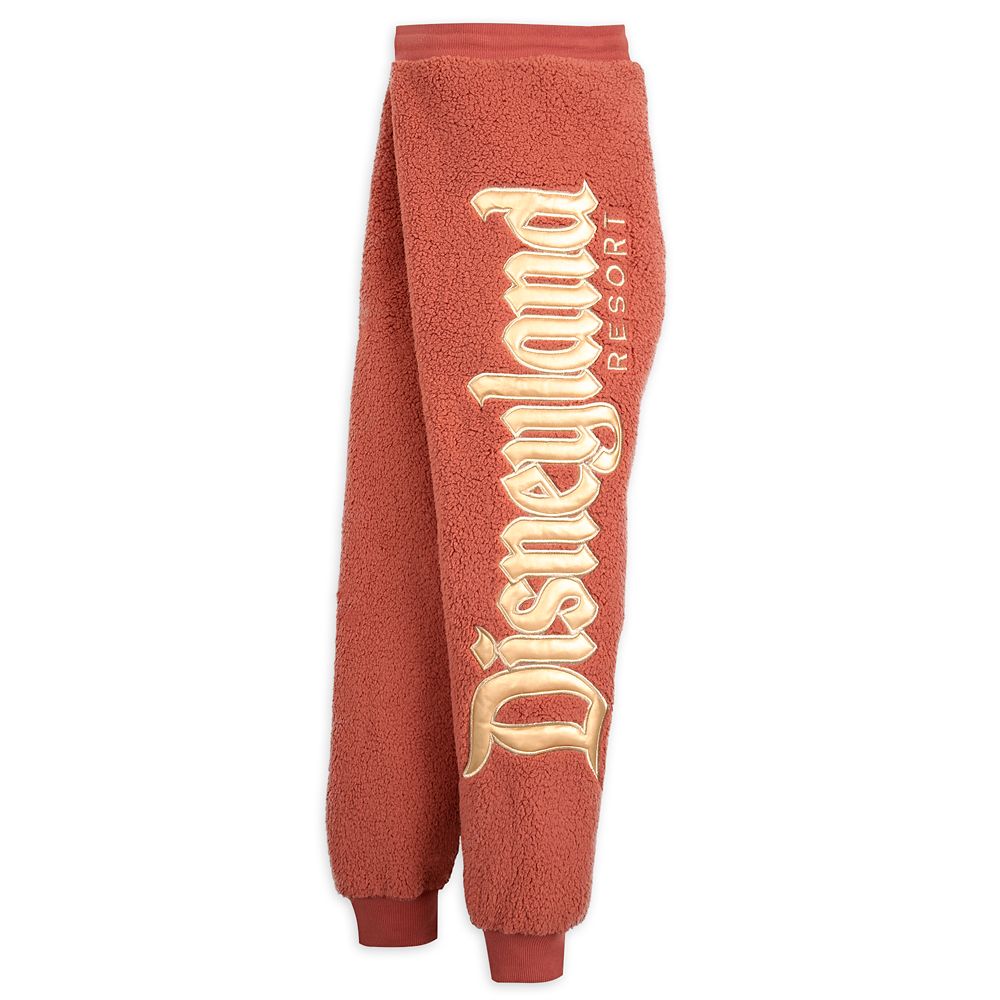 Disneyland Sherpa Fleece Sweatpants by Spirit Jersey for Adults