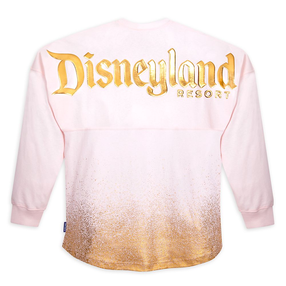 Disneyland Golden Logo Spirit Jersey for Adults now out for purchase