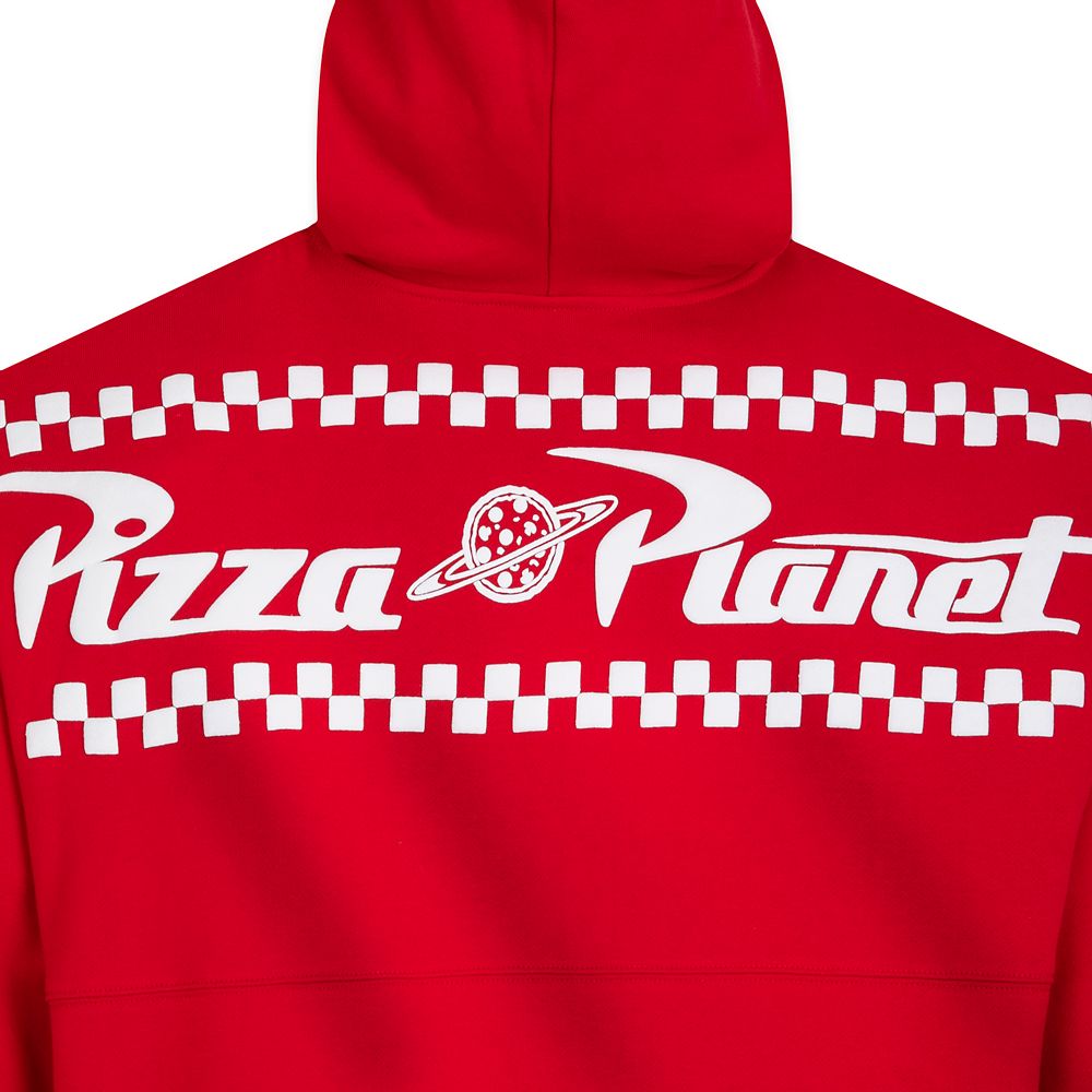 pizza planet hoodie disney store