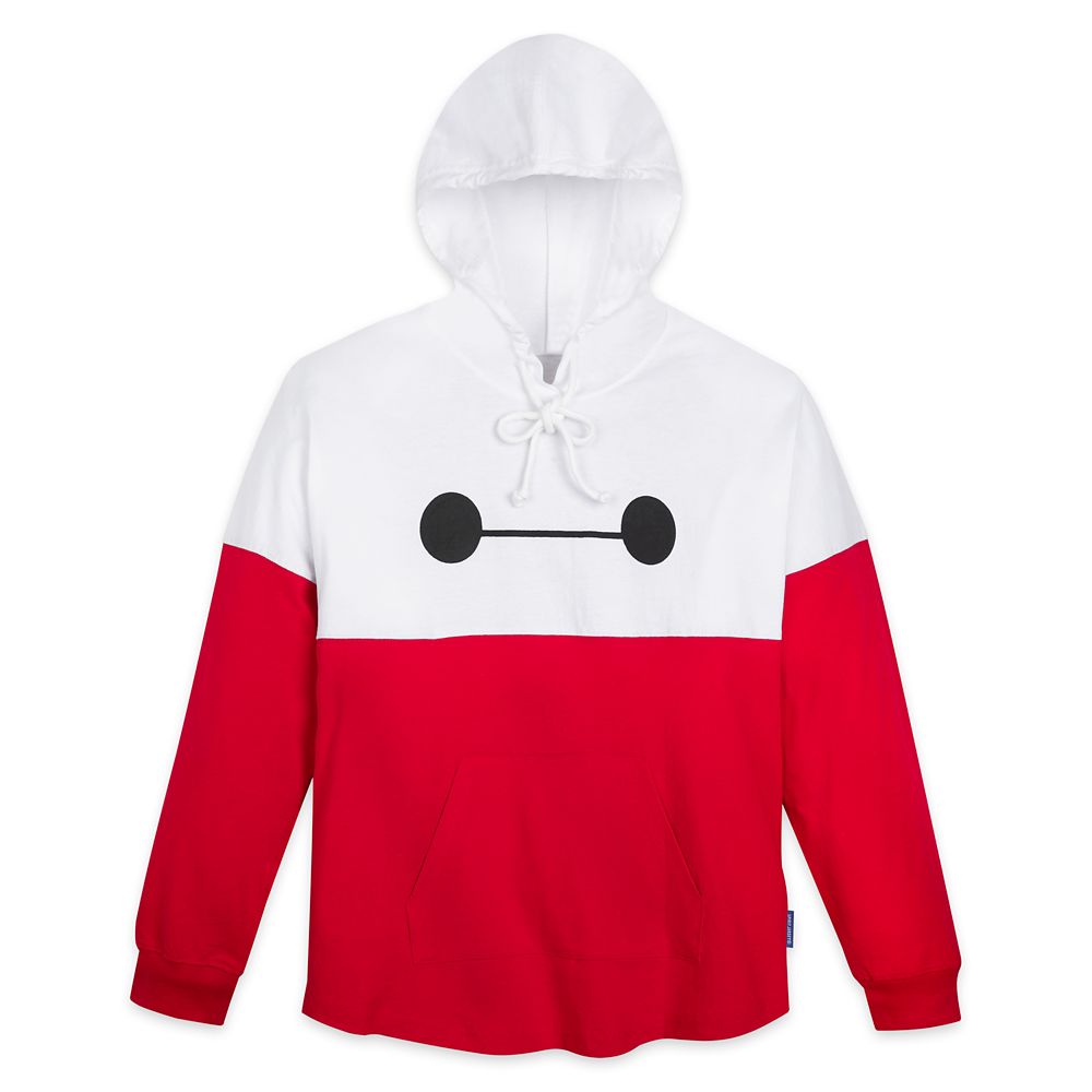 Baymax Spirit Jersey Pullover Hoodie for Adults – Big Hero 6 has hit the shelves